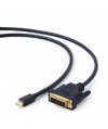 Kabel Mini Displayport-DVI (24+1) Gembird CC-mDPM-DVIM-6 (1,8 m)