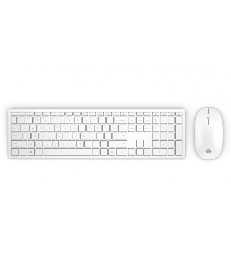 Zestaw bezprzewodowy klawiatura i mysz HP Pavilion 800 (biały)