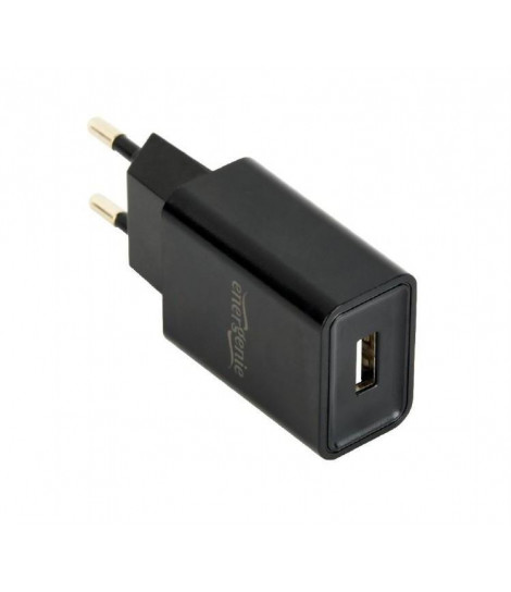 Ładowarka sieciowa Gembird 1 port USB 2.1A (czarna)