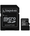 Karta pamięci microSDHC Kingston Canvas Select Class C10 UHS-1 16GB + adapter SD
