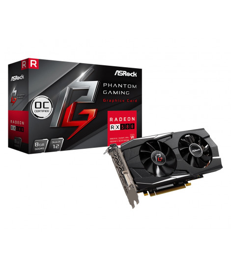 ASRock Radeon RX 580 Phantom Gaming D OC 8GB