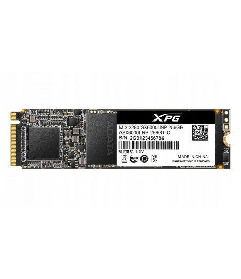 Dysk SSD ADATA XPG SX6000 Lite M.2 256GB