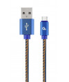 Kabel USB 2.0-Typ C (AM/CM) Gembird CC-USB2J-AMCM-1M-BL (1 m)