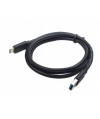 Kabel USB 3.0 Typ C (AM/CM) Gembird CCP-USB3-AMCM-1M (1 m)