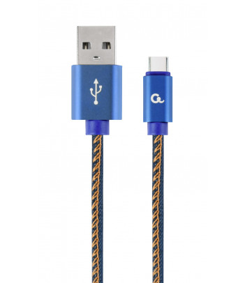 Kabel USB 2.0-Typ C (AM/CM) Gembird CC-USB2J-AMCM-2M-BL (2 m)