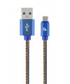Kabel USB 2.0-micro USB Gembird CC-USB2J-AMmBM-1M-BL (1 m)