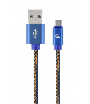 Kabel USB 2.0-micro USB Gembird CC-USB2J-AMmBM-2M-BL (2 m)