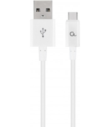 Kabel USB 2.0-Typ C (AM/CM) 1 m biały Gembird