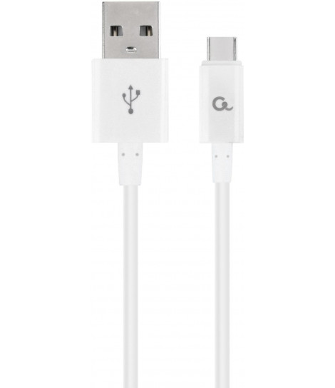 Kabel USB 2.0 - typ C (AM/CM) 1m biały Gembird