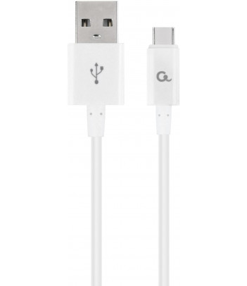 Kabel USB 2.0-Typ C (AM/CM) 2 m biały Gembird