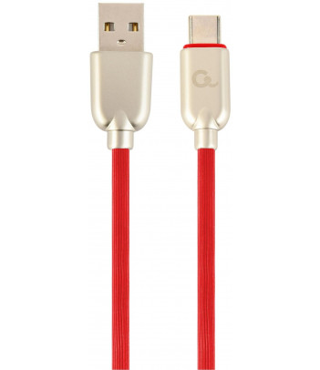 Kabel USB 2.0-Typ C (AM/CM) czerwony Gembird (2 m)
