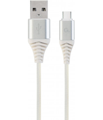 Kabel USB 2.0-Typ C (AM/CM) biały Gembird (2 m)