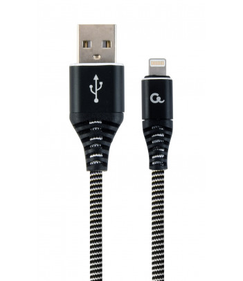 Kabel USB 2.0-Lightning Gembird CC-USB2B-AMLM-1M-BW (1 m)