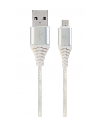 Kabel USB 2.0-micro USB Gembird CC-USB2B-AMmBM-1M-BW2 (1 m)