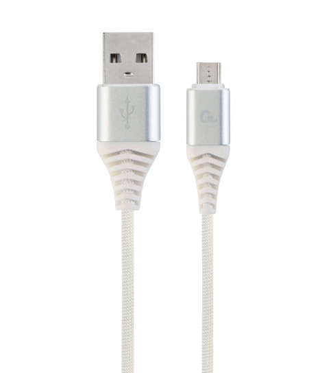 Kabel USB 2.0-micro USB Gembird CC-USB2B-AMmBM-1M-BW2 (1 m)