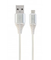 Kabel USB 2.0-micro USB Gembird CC-USB2B-AMmBM-1M-BW2 (1 m)