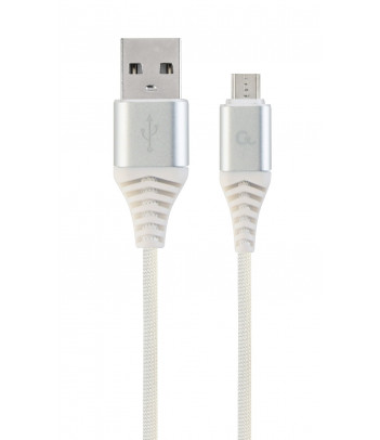 Kabel USB 2.0-micro USB Gembird CC-USB2B-AMmBM-2M-BW2 (2 m)