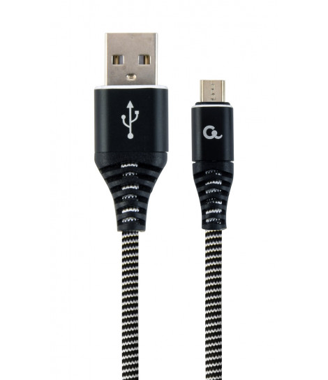 Kabel USB 2.0-micro USB Gembird CC-USB2B-AMmBM-1M-BW (1 m)