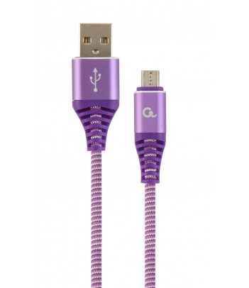 Kabel USB 2.0-micro USB Gembird CC-USB2B-AMmBM-2M-PW (2 m)