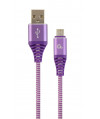 Kabel USB 2.0-micro USB Gembird CC-USB2B-AMmBM-2M-PW (2 m)