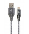 Kabel USB 2.0-micro USB Gembird CC-USB2B-AMmBM-1M-WB2 (1 m)