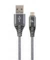 Kabel USB 2.0-micro USB Gembird CC-USB2B-AMmBM-2M-WB2 (2 m)