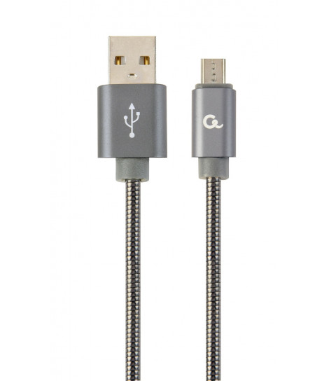 Kabel USB 2.0-micro USB Gembird CC-USB2S-AMmBM-1M-BG (1 m)