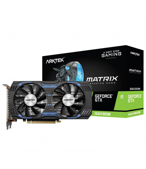 Arktek GeForce GTX 1660 SUPER Dual Fan 6GB