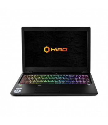 Laptop do gier HIRO 950ER 15.6", 144Hz - i7-8750H, GTX 1070 8GB, 8GB RAM, 256GB SSD M.2, W10