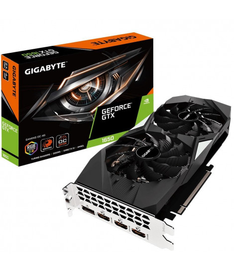 Gigabyte GeForce GTX 1650 Gaming OC 2.0 4GB