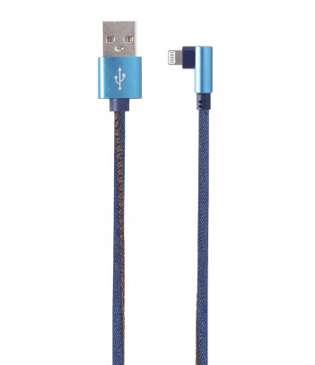 Kabel USB 2.0-Lightning złącze kątowe Gembird (1 m)