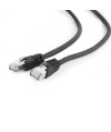 Kabel sieciowy SFTP Gembird PP6A-LSZHCU-BK-5M kat. 6a, Patch cord RJ-45 (5 m)