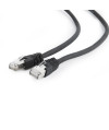 Kabel sieciowy SFTP Gembird PP6A-LSZHCU-BK-0.5M kat. 6a, Patch cord RJ-45 (0,5 m)