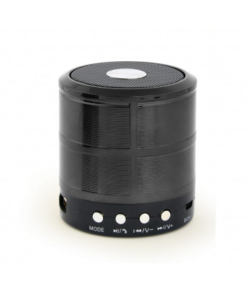 Głośnik przenośny Bluetooth z mikrofonem Gembird SPK-BT-08-BK (czarny)