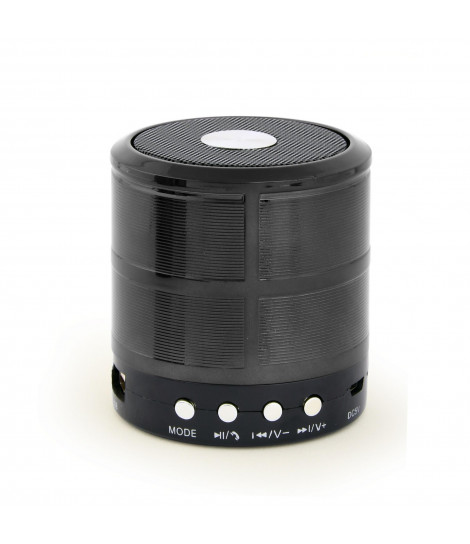 Głośnik przenośny Bluetooth z mikrofonem Gembird SPK-BT-08-BK (czarny)