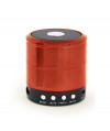 Głośnik przenośny Bluetooth z mikrofonem Gembird SPK-BT-08-R (czerwony)