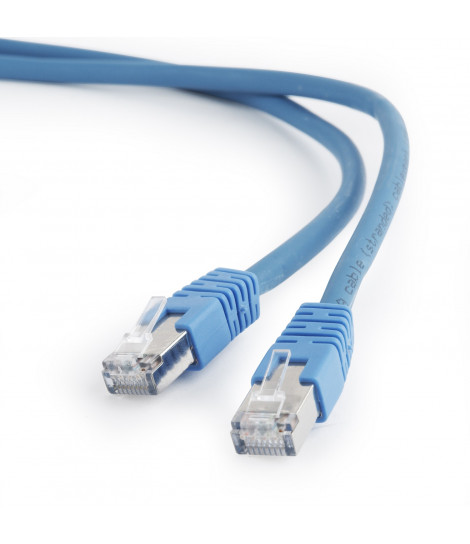Kabel sieciowy SFTP Gembird PP6A-LSZHCU-B-1M kat. 6a, Patch cord RJ-45 (1 m)