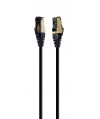 Kabel sieciowy SFTP Gembird PP8-LSZHCU-BK-0.5M kat. 8a, Patch cord RJ-45 (0,5 m)