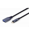 Adapter USB-C 3.0 OTG (M) do USB-A (F) Gembird A-USB3C-OTGAF-01