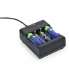 Ładowarka USB do baterii AA/AAA Gembird BC-USB-01 pracująca z zasilaczem 5V/2A (brak w zestawie)