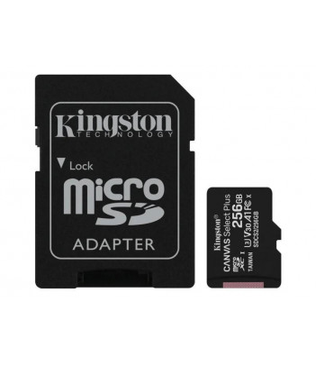 Karta pamięci microSD Kingston Canvas Select Plus Class 10 256GB + adapter SD