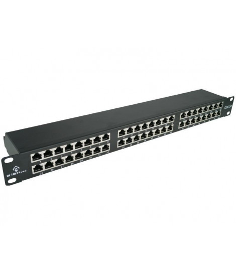 Patch Panel STP Alantec 48 portowy kat.5e 19"/1U