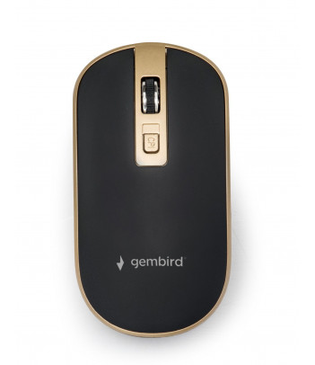 Mysz Gembird MUSW-4B-06-BG (czarno-złota)