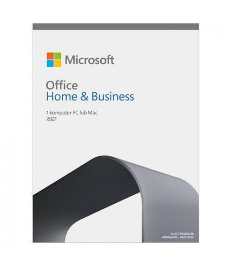 Microsoft Office Home &, Business 2021 PL EuroZone - yalu.pl