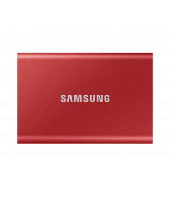 Dysk zewnętrzny SSD Samsung T7 1TB USB 3.2 (czerwony)