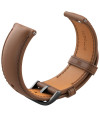 Sk&oacute,rzany pasek Amazfit Strap Leather Series - Classsic Edition Light Brown (20mm)