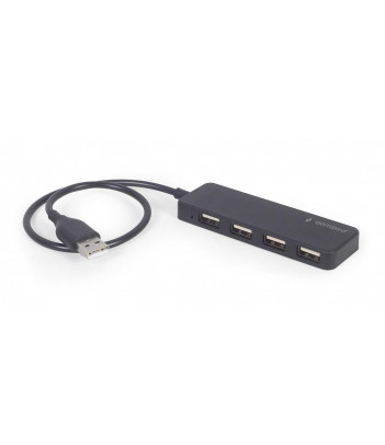 Gembird Hub USB 2.0 4-Portowy (czarny)