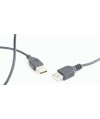 Kabel przedłużacz USB 2.0 Gembird AM-AF 0,75 m (czarny)