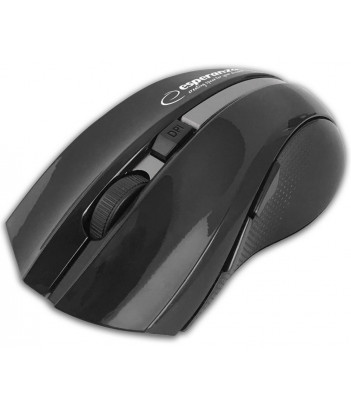 Mysz Esperanza Virgo EM129S (czarno-srebrny)