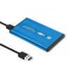 Obudowa zewnętrzna Qoltec do dysk&oacute,w HDD/SSD 2.5&quot, SATA3/USB 3.0 (niebieska)